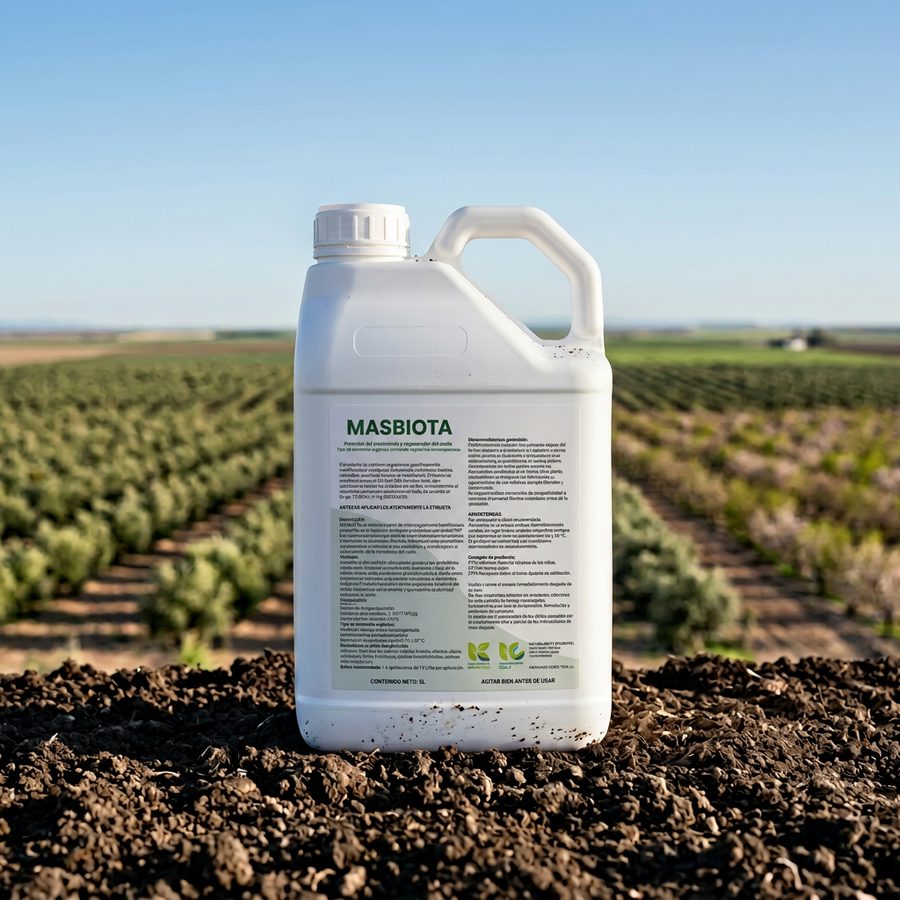 Masbiota, promotor del crecimiento y regenerador del suelo